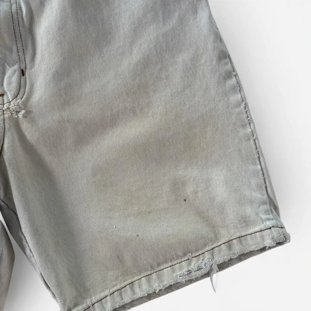 Vintage Stanley Blacker‎ Light blue denim shorts